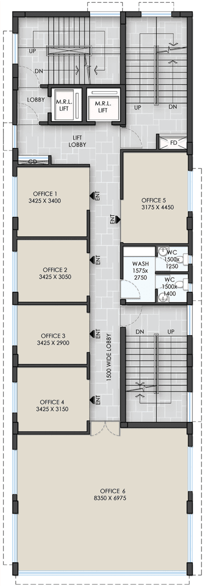 Sunshine Enclave 1stFloorPlanofBlock4