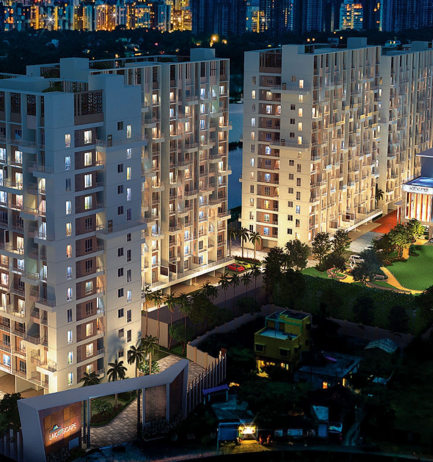 Merlin Lakescape - 101 Luxurious Flats At Rajarhat Newtown